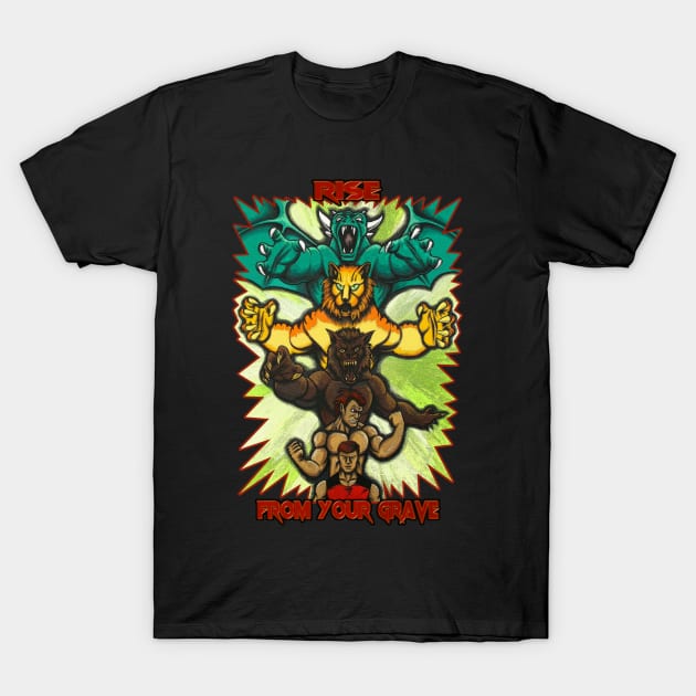 Altered Beast T-Shirt by sapanaentertainment